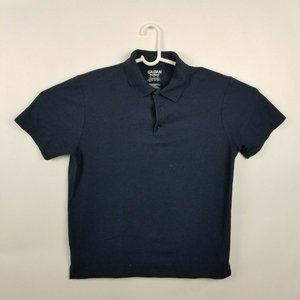 Gildan DryBlend Men's Medium Navy Blue Short Sleeve POLO Shirt